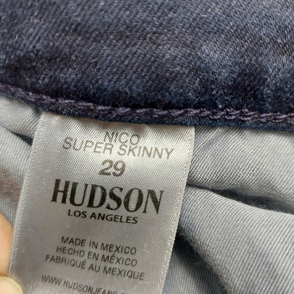Hudson Nico Mid-Rise Super Skinny Jean - Picture 12 of 13